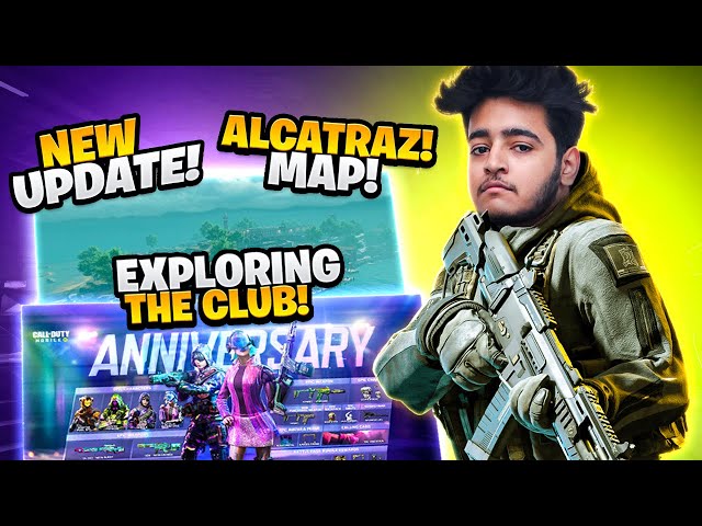 COD MOBILE NEW UPDATE : EXPLORING THE CLUB, NEW ALCATRAZ MAP, BATTLE PASS AND MUCH MORE...