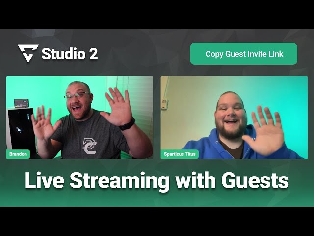Inviting Guests On To Your Stream is THIS Easy | Lightstream Studio 2