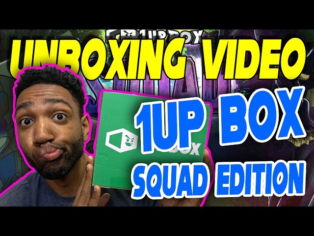 1UP BOX "SQUAD" EDITION JULY 2016 - [WORST UNBOXING EVER #53]