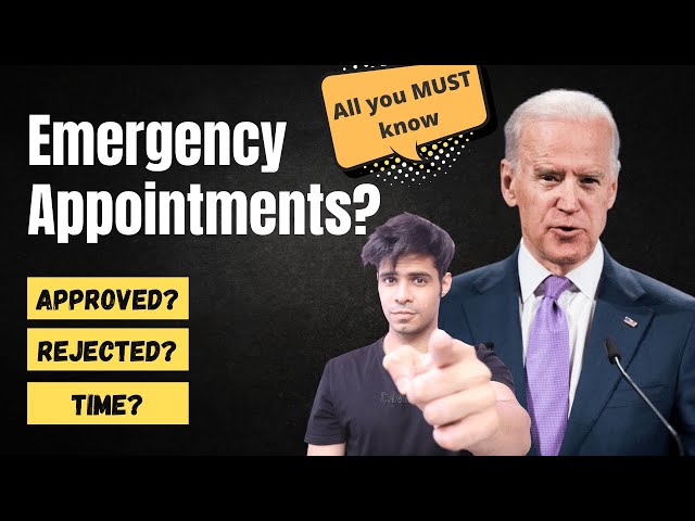 Emergency US Visa appointments: When, How, Approval Time, Rejections || F-1 Visa