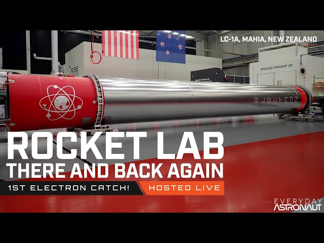 Watch Rocket Lab Try To CATCH Electron w/ a Helicopter For The First Time!