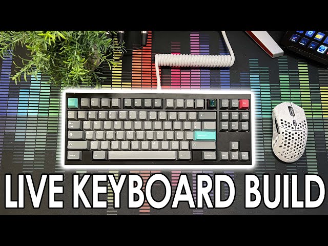 Custom 65% Keyboard Live Build & Sound Test