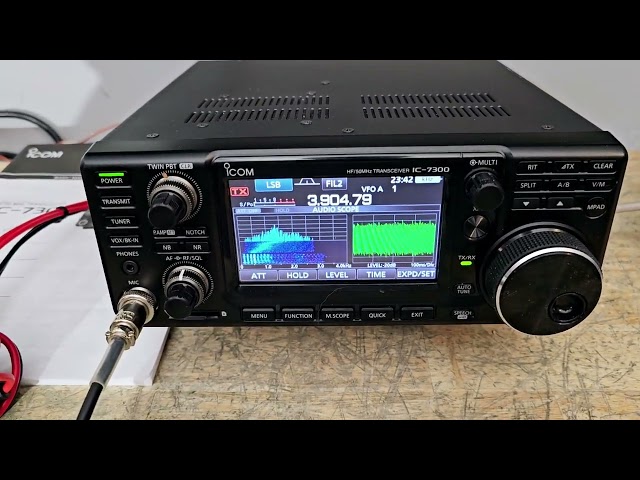 Icom IC-7300 HF Six Meter All Mode Amateur Ham Radio Transceiver Yaesu Kenwood Collins JRC