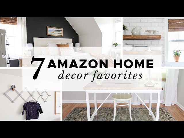 7 Amazon Home Decor Favorites! |  Affordable & Stylish Amazon Decor Must Haves!