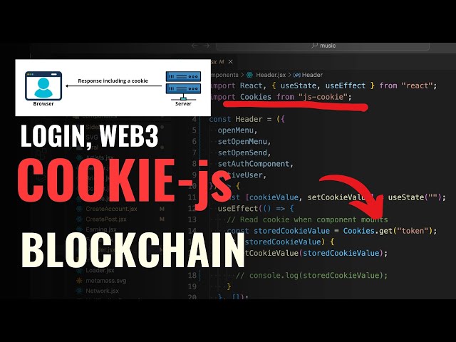 How To Do Cookie-Based Authentication Example: Secure User Login System Tutorial For Blockchain Dapp