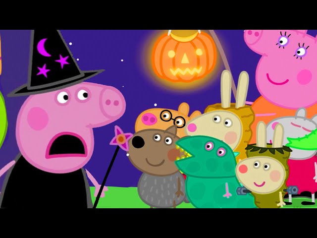 Peppa Pig's Biggest Halloween Party | Family Kids Cartoon
