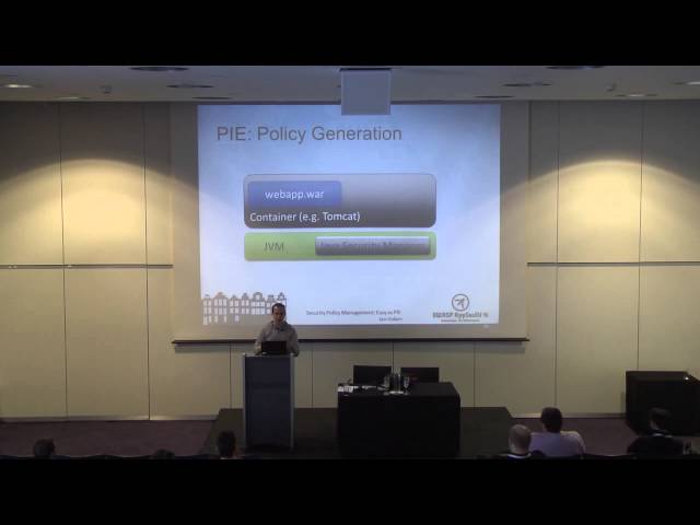 AppSec EU15 - Ian Haken - Security Policy Management: Easy as PIE