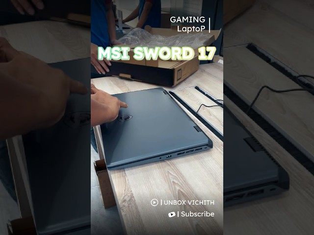 UNBOXING: MSI Sword 17 HX #B14VEKG