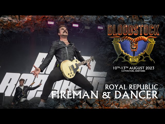 Royal Republic at Bloodstock : Captivating Hearts with 'Fireman & Dancer