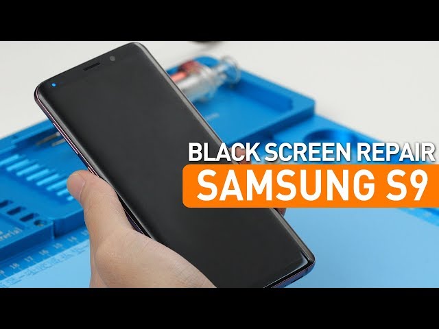 How To Fix Samsung S9 No Display No Image Black Screen-Motherboard Repair 三星S9无显示图像黑屏 主板维修