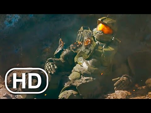 Master Chief Death Scene 4K ULTRA HD - Halo Cinematic