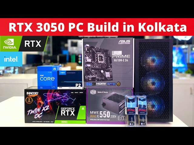 70,000 Rs RTX 3050 Budget Gaming PC in Kolkata | Clarion Computers