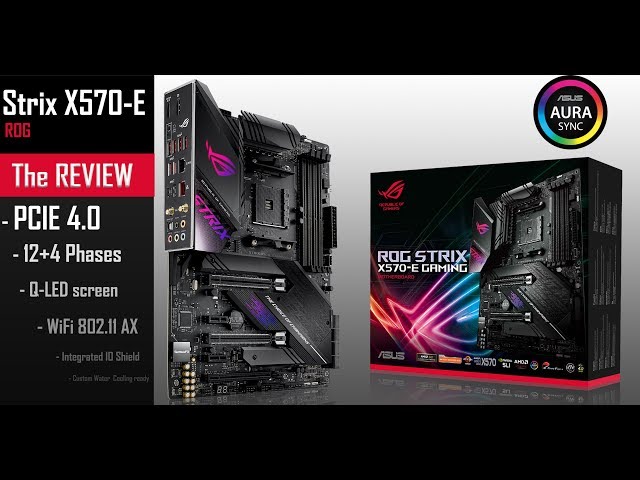 ROG STRIX X570-E the complete REVIEW!