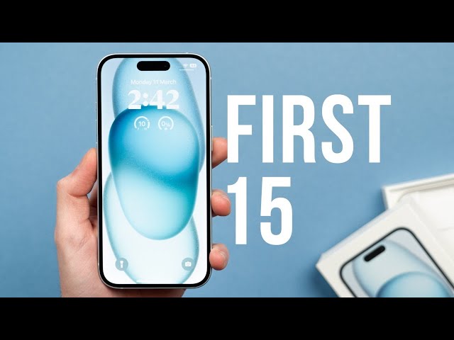 iPhone 15 First 15 Things To Do! (Tips & Tricks)