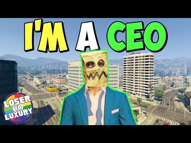 I Became a CEO in GTA 5 Online | GTA 5 Online Loser to Luxury EP 53