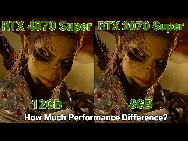 Nvidia RTX 4070 Super vs RTX 2070 Super | 20 Games Tested