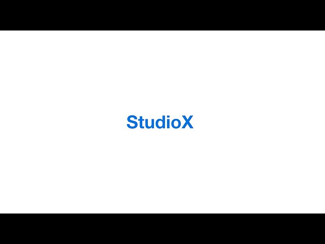 Introduction to StudioX