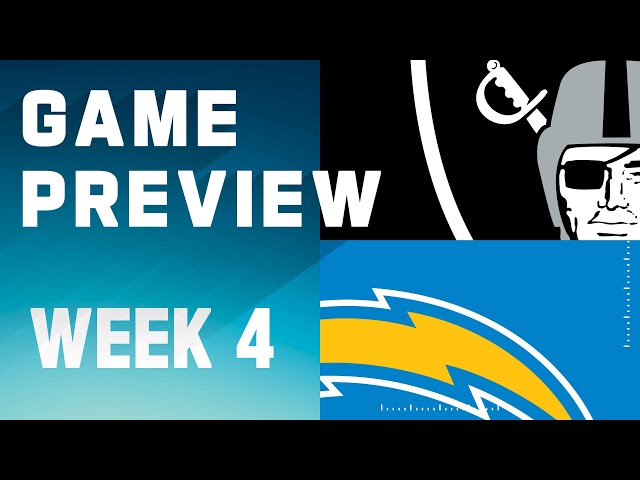 Las Vegas Raiders vs. Los Angeles Chargers | 2023 Week 4 Game Preview