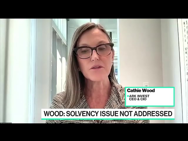 Cathie Wood on Bank Turmoil, Bitcoin and Strategy