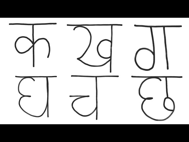 वर्णमाला | Hindi Alphabets | क ख ग घ | Varnamala | Ka Kha Ga Gha | Barakhadi | Hindi Letters