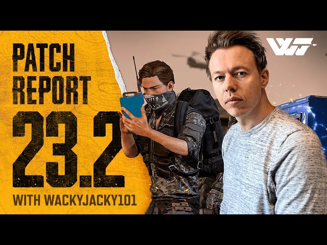 Patch Report: Update 23.2 w/ WackyJacky101 | PUBG: BATTLEGROUNDS EUROPE