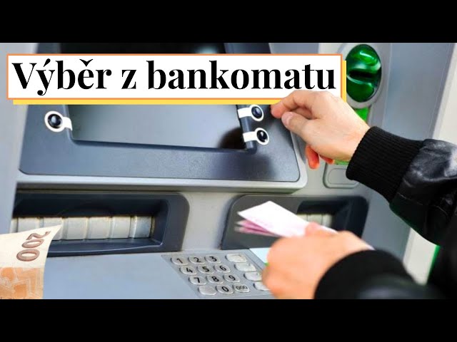 Jak vybrat peníze z bankomatu? [+Výběr bez karty] KB, ČSOB, Moneta, ČS bankomaty – vše podobné