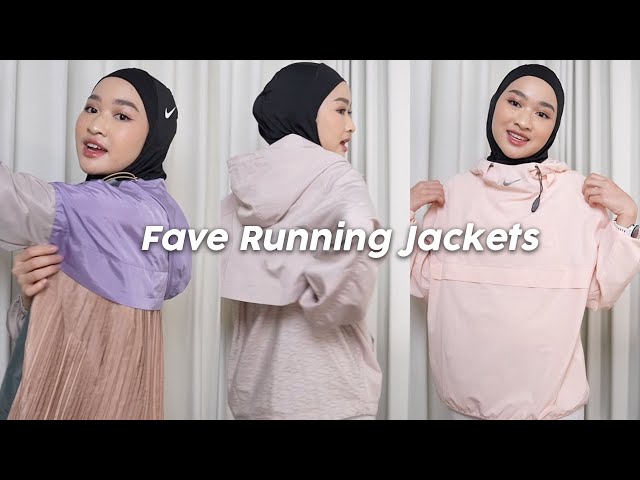 Fave Running Jacket / Sports Jacket Collection + Review | Kiara Leswara