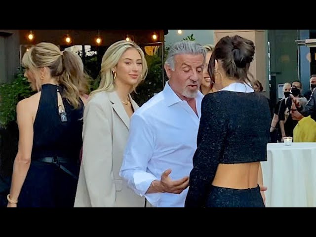 Sylvester Stallone Celebrates His 75th Birthday With His Wife And Daughters