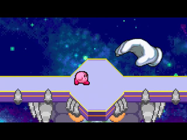 Kirby VS Master Hand (Sprite Animation)
