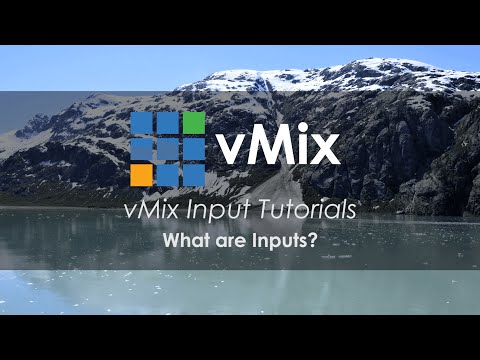 vMix Input Tutorials