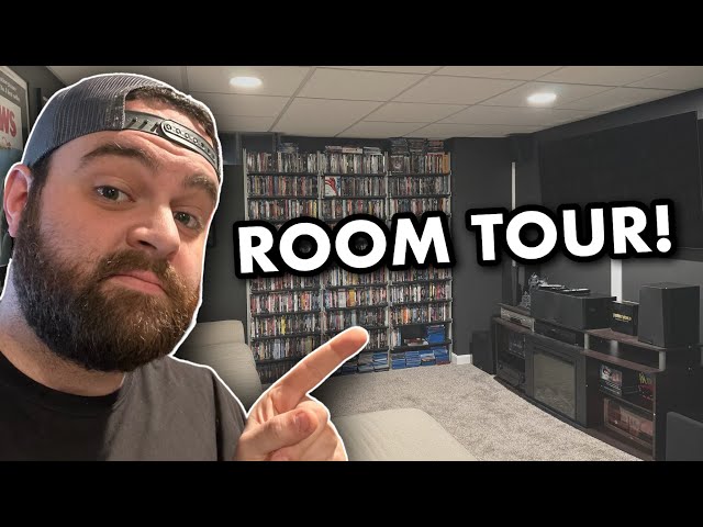 My Small Basement Home Theater & Family Movie Room! | April 2024 Update
