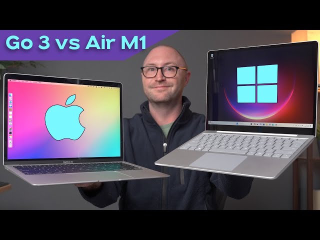 Microsoft Surface Laptop Go 3 vs M1 MacBook Air - WOW