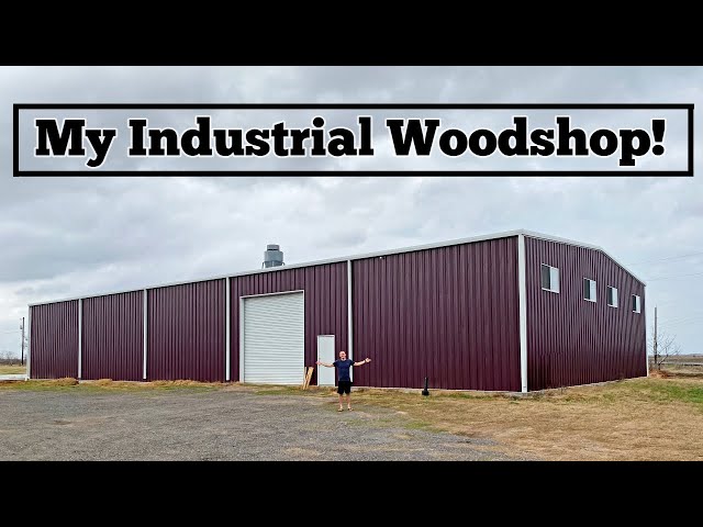 I Built This At Age 24 | A Tour Of My Commercial Woodshop