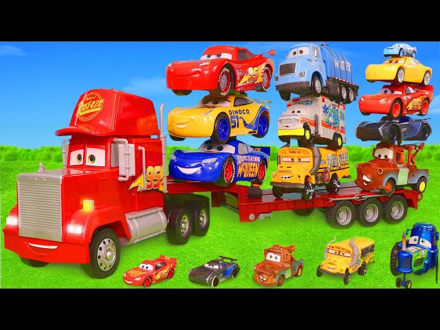 A Truck delivers Toy Vehicles