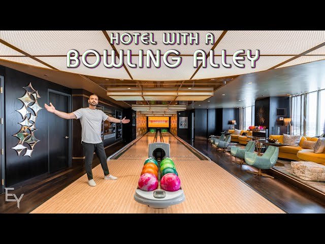 This Unique Hotel Suite has a Bowling Alley! | Palms Resort Las Vegas