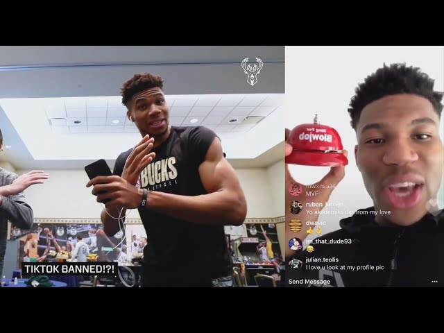 Giannis Antetokounmpo being the funniest NBA Player for 6 minutes