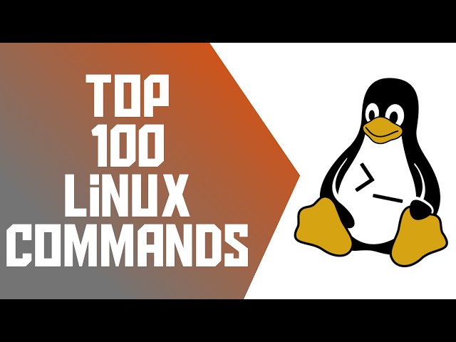 Top 100 Linux Commands
