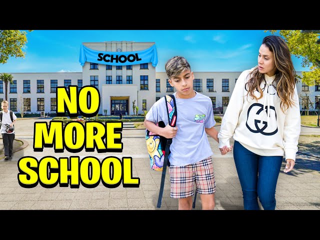 Our Son CAN'T Go To SCHOOL Anymore..