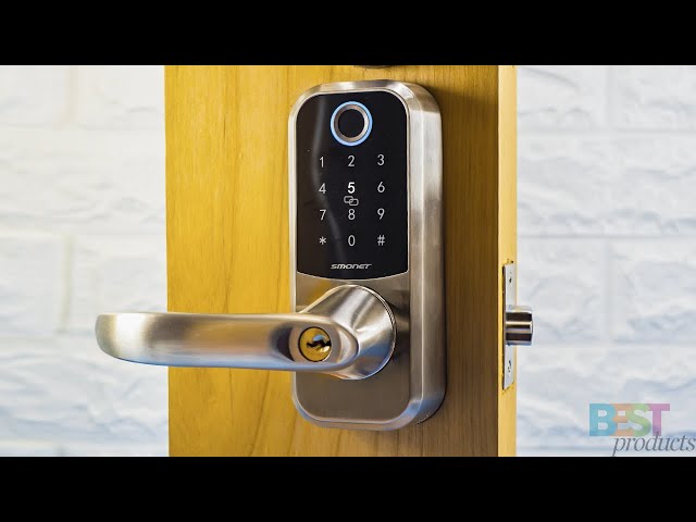 Smonet ZNS-H001 Smart Door Lock Unboxing, Install, and Review