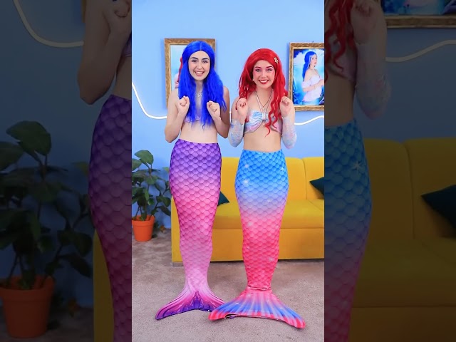Left or Right mermaid? #shorts #mermaidinreallife
