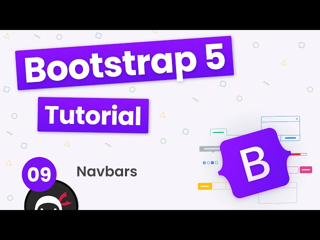 Bootstrap 5 Crash Course Tutorial #9 - Navbars