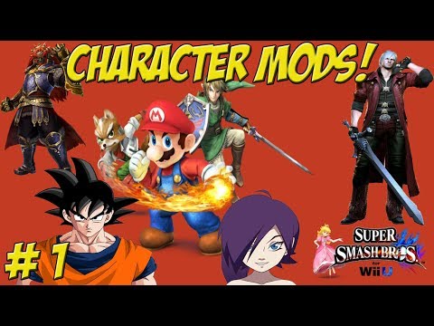 Super Smash Bros. for Wii U Modded Characters!