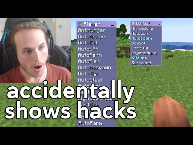 Why I banned a streamer for HACKING on my Minecraft server LIVE..