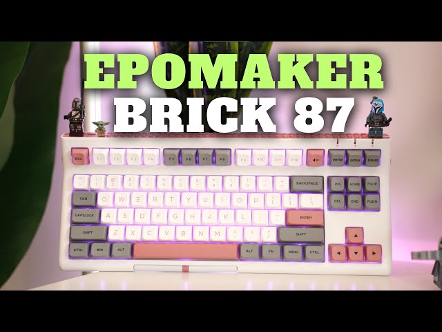TOP 1 BEST BUDGET GAMING KEYBOARD - EPOMAKER Brick 87 Review