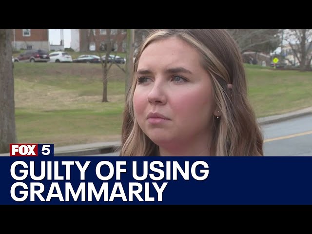 Grammarly use lands college kid on probation | FOX 5 News