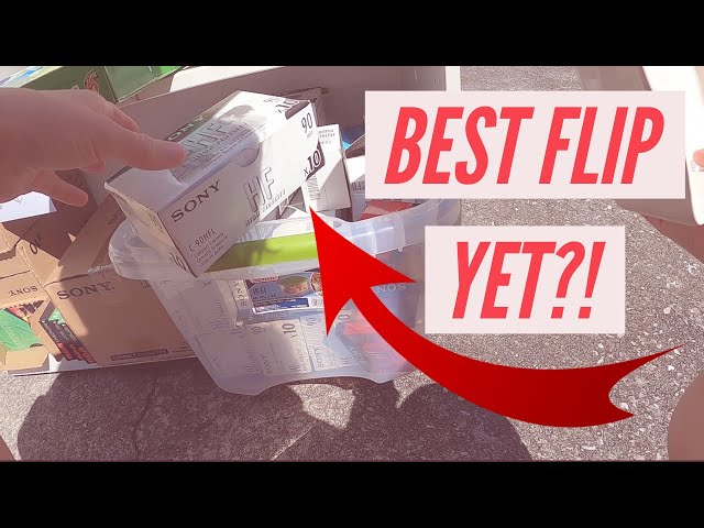 I FOUND MY BEST FLIP YET AT THIS YARD SALE! | Garage Sale Shop With Me to Sell on Ebay and Poshmark!
