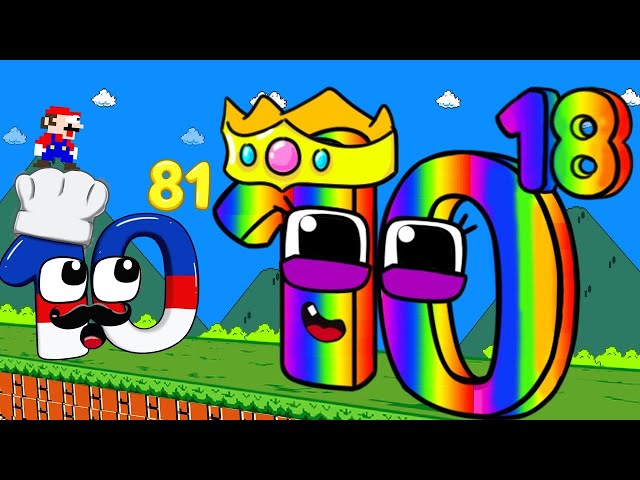 Wonderland: The Ultimate Showdown | Mario Vs Rainbow BIG NUMBER / Game Animation