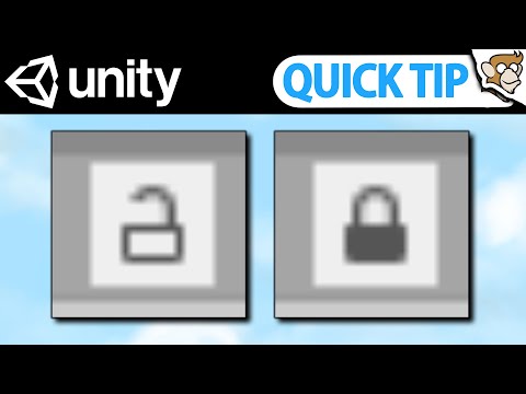 Unity Tip: Having trouble dragging multiple references? Lock Inspector #shorts #unity #gamedev