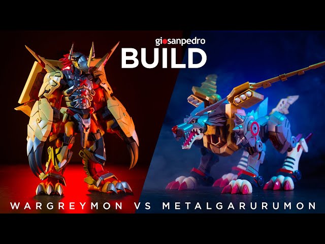 Digimon ASMR Beat Building - WarGreymon vs MetalGarurumon