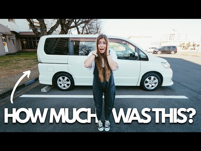 We bought a Japanese van + driving on the left side!! (GUESS HOW CHEAP IT WAS)